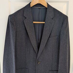 Ludlow Slim-fit unstructured blazer in English wool